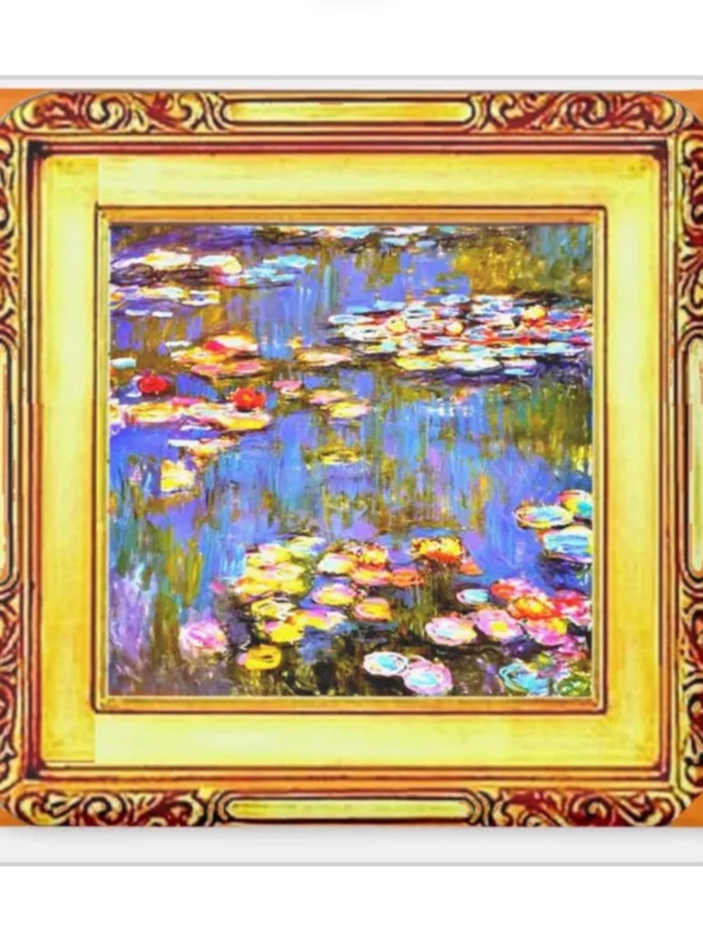 The Lily Pond by Monet - Fine Art Mini Masterpiece Magnet